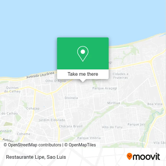Restaurante Lipe map