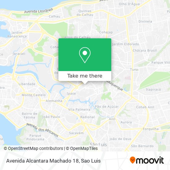 Avenida Alcantara Machado 18 map