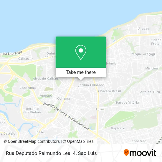 Rua Deputado Raimundo Leal 4 map