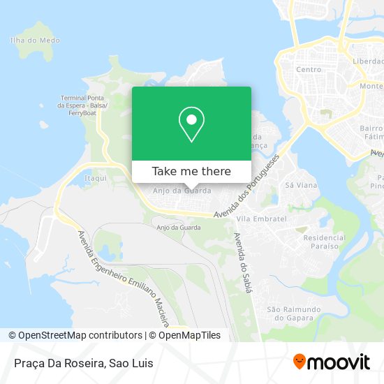 Praça Da Roseira map