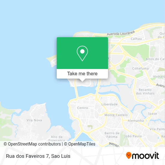 Rua dos Faveiros 7 map
