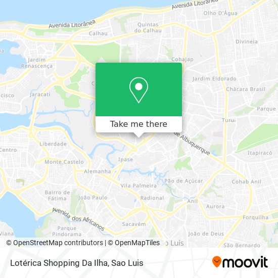 Lotérica Shopping Da Ilha map