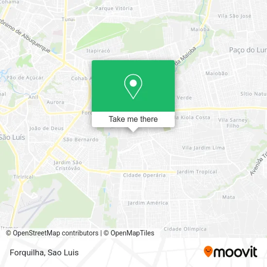 Forquilha map