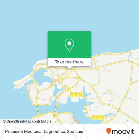 Precision Medicina Diagnóstica map