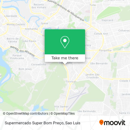 Supermercado Super Bom Preço map