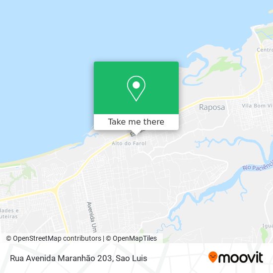 Rua Avenida Maranhão 203 map