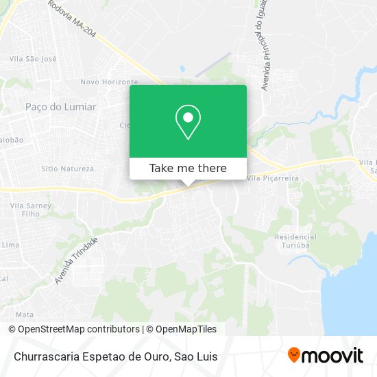 Churrascaria Espetao de Ouro map