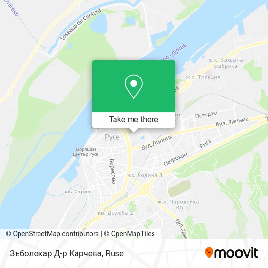 Карта Зъболекар Д-р Карчева