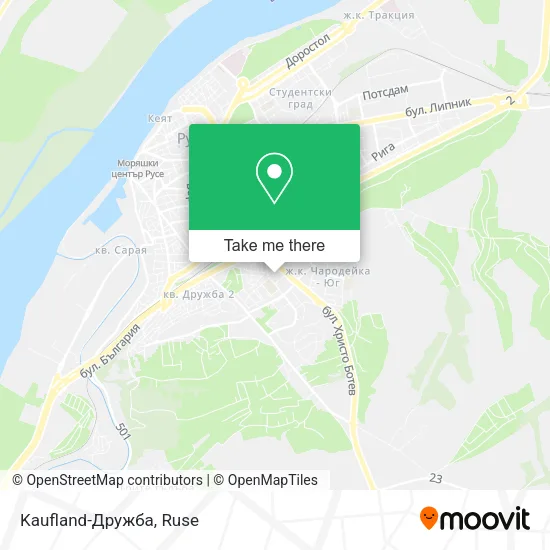 Карта Kaufland-Дружба