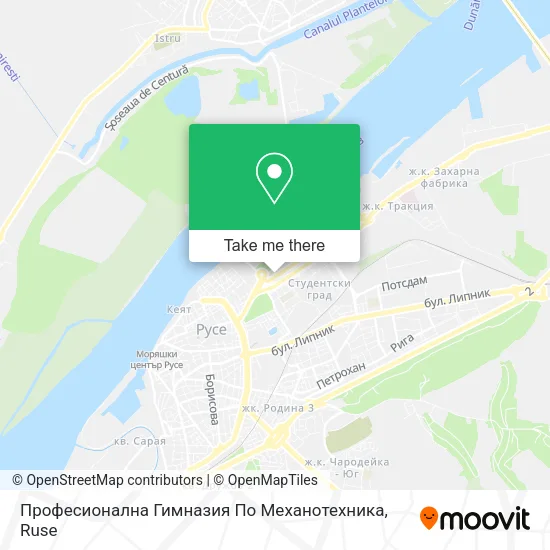 Професионална Гимназия По Механотехника map