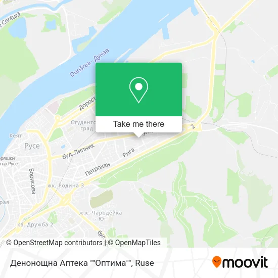 Карта Денонощна Аптека ""Оптима""