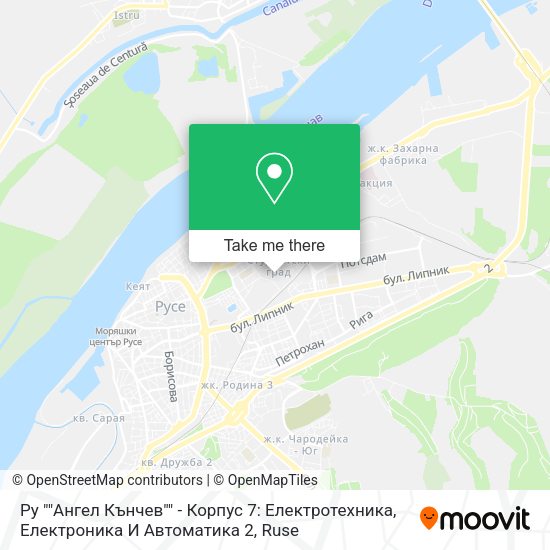Карта Ру ""Ангел Кънчев"" - Корпус 7: Електротехника, Електроника И Автоматика 2