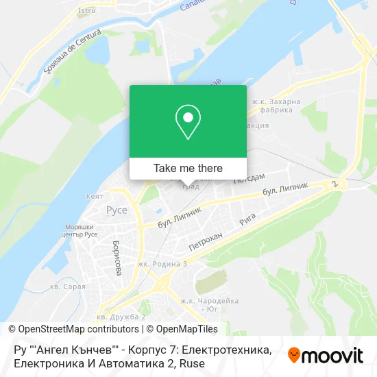 Карта Ру ""Ангел Кънчев"" - Корпус 7: Електротехника, Електроника И Автоматика 2