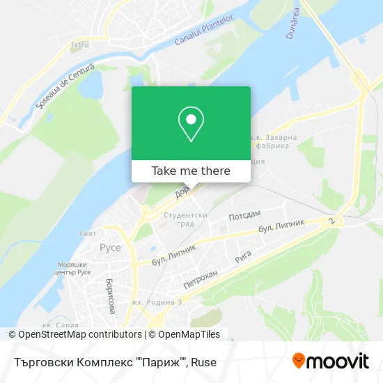 Търговски Комплекс ""Париж"" map