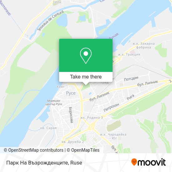 Карта Парк На Възрожденците