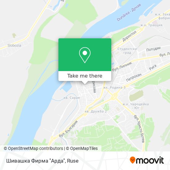 Шивашка Фирма ''Арда'' map