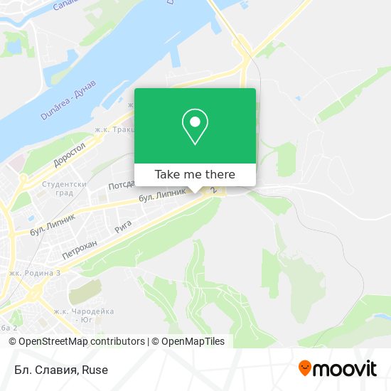 Бл. Славия map