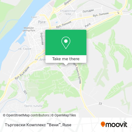 Търговски Комплекс ""Вени"" map