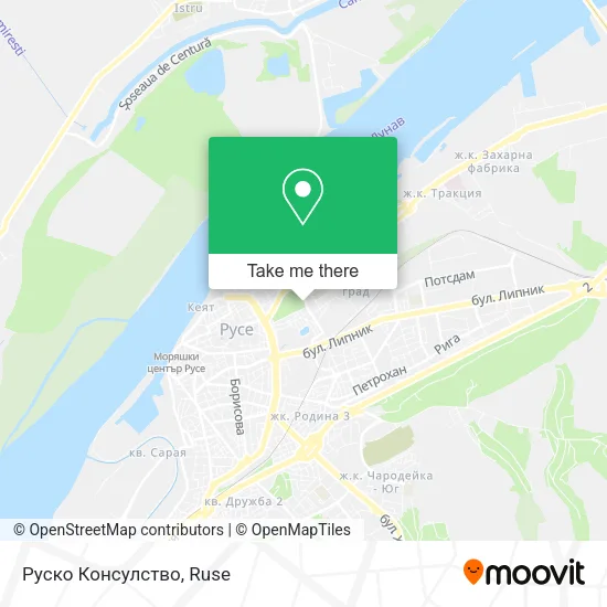 Карта Руско Консулство