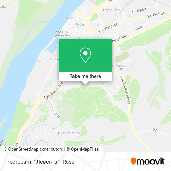 Ресторант ""Левента"" map