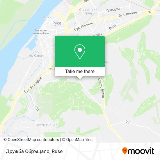 Карта Дружба Обръщало