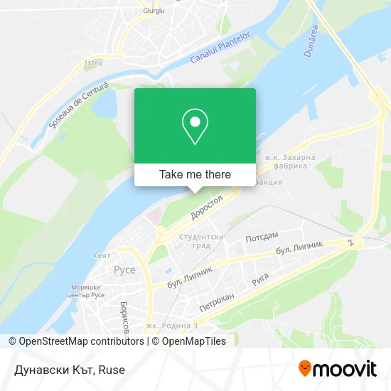 Карта Дунавски Кът