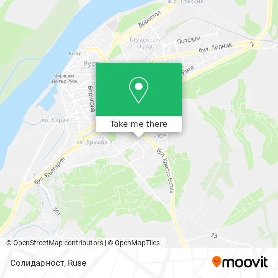 Солидарност map