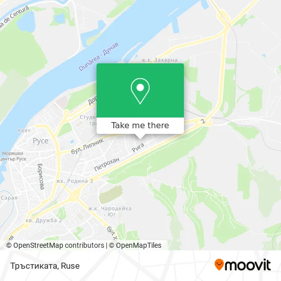 Тръстиката map