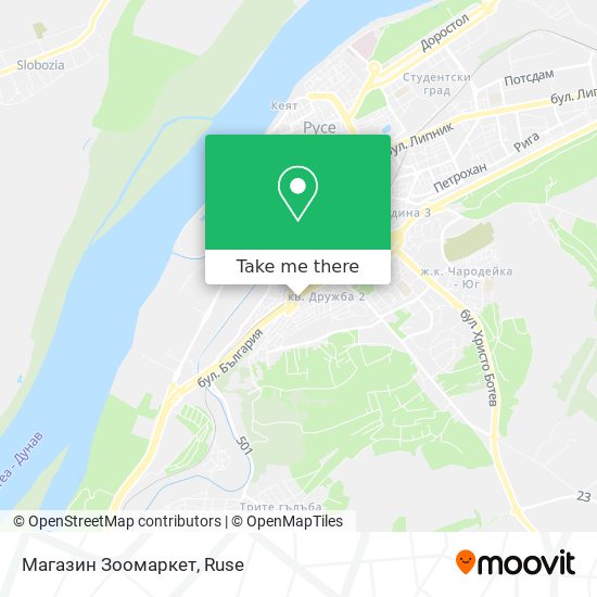 Магазин  Зоомаркет map