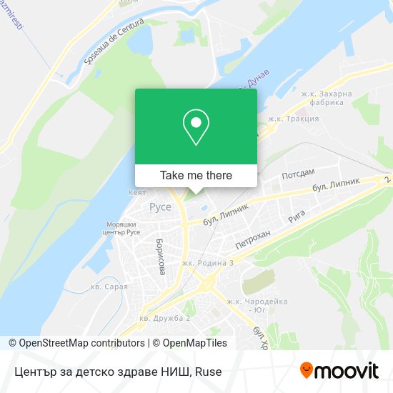 Център за детско здраве  НИШ map