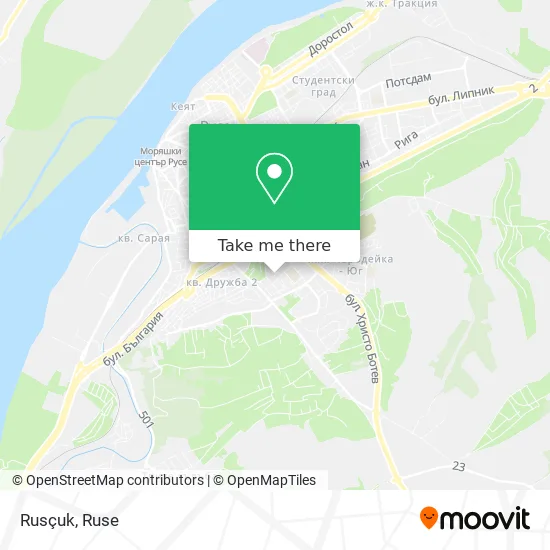 Карта Rusçuk