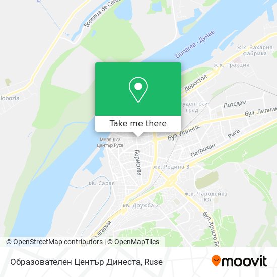 Карта Образователен Център  Динеста