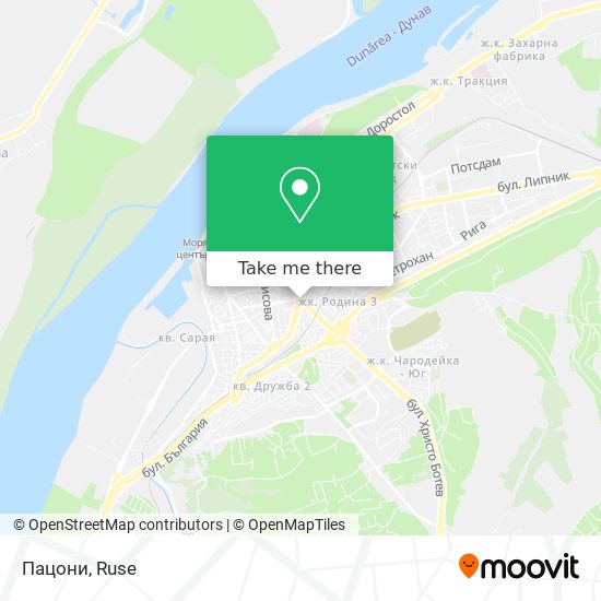 Пацони map