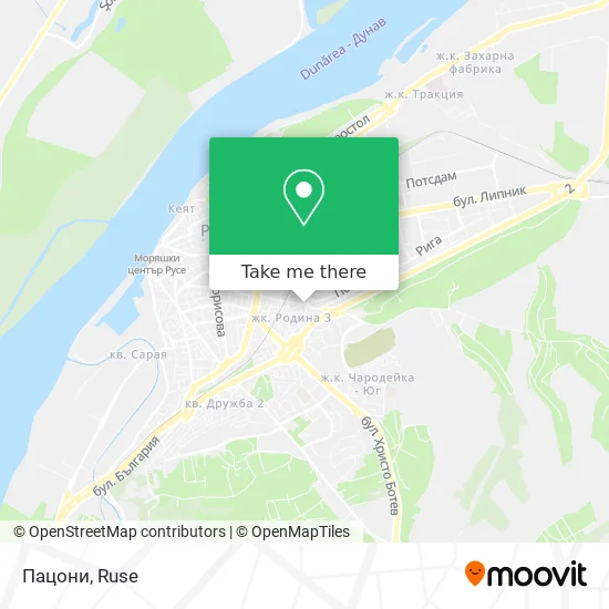 Пацони map