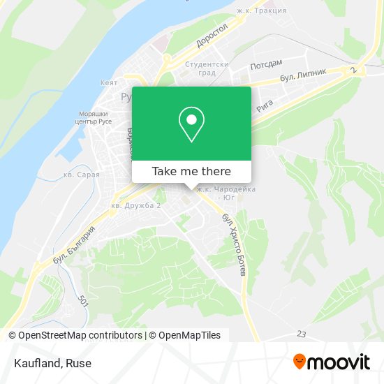 Kaufland map