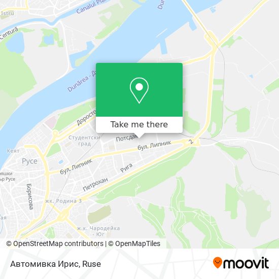 Автомивка Ирис map