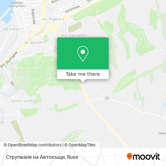 Струпване на Автокъщи map