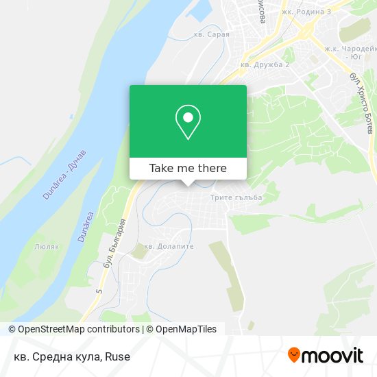 кв. Средна кула map