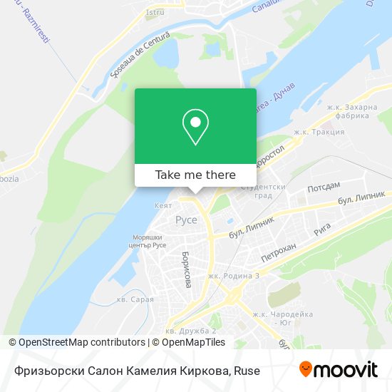 Фризьорски Салон Камелия Киркова map