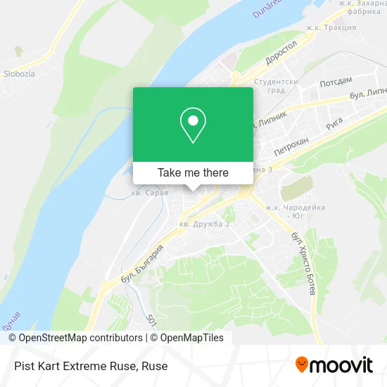 Карта Pist Kart Extreme Ruse