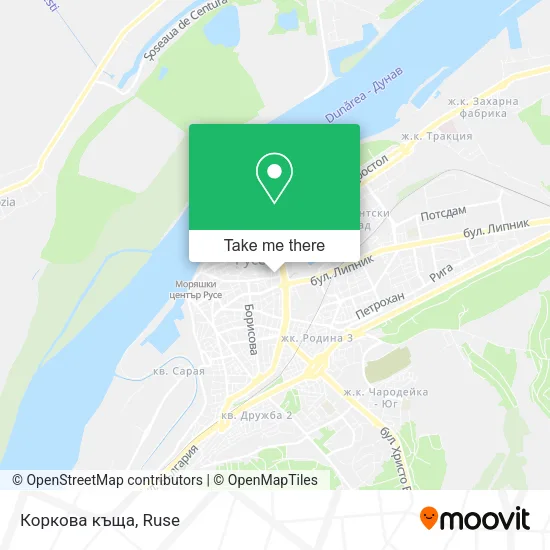 Карта Коркова къща