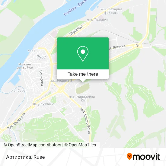 Карта Артистика