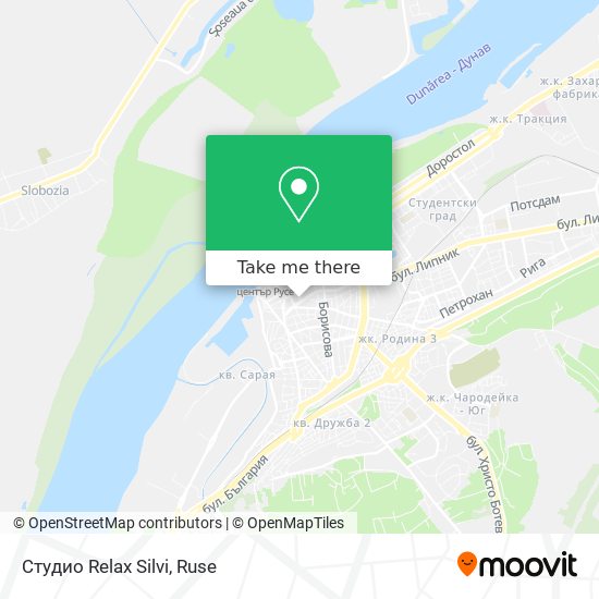 Студио Relax Silvi map