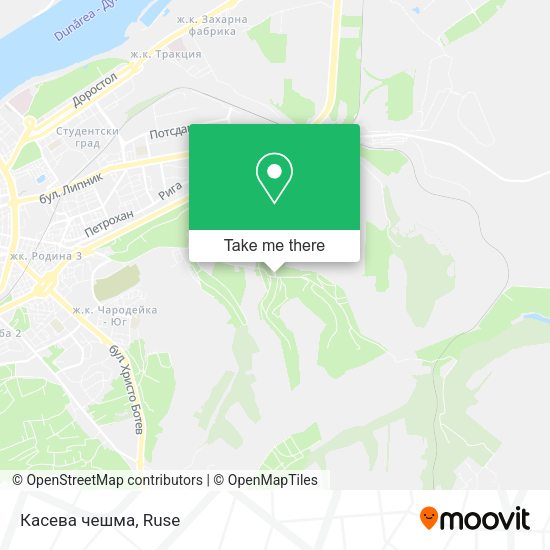 Касева чешма map
