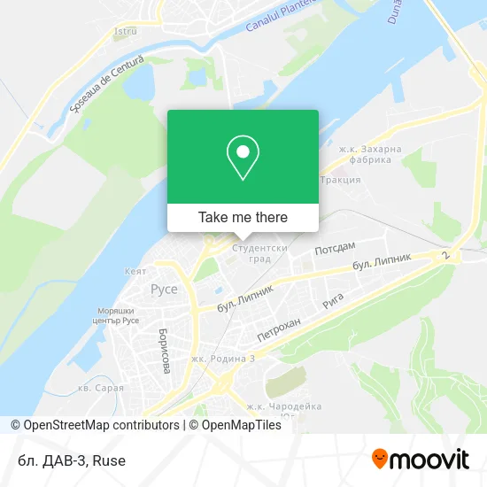 Карта бл.  ДАВ-3