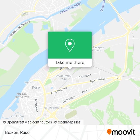 Вежен map