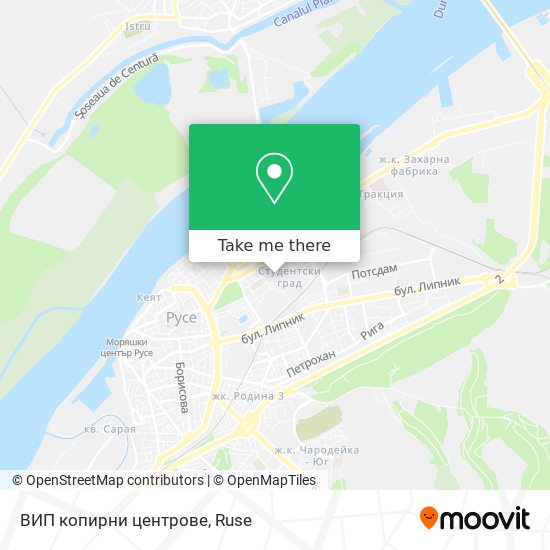 ВИП копирни центрове map