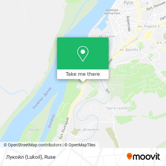 Лукойл (Lukoil) map