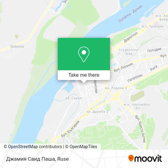 Карта Джамия  Саид Паша