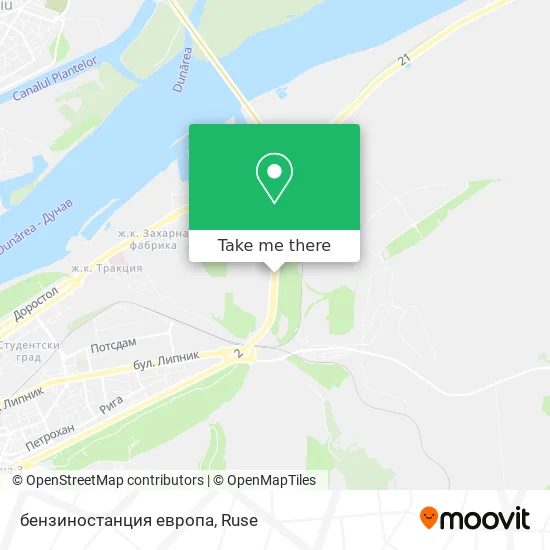 бензиностанция европа map